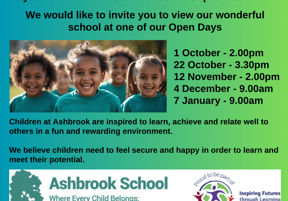 Open days - Sept 26