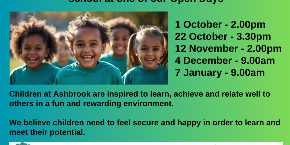 Open days - Sept 26